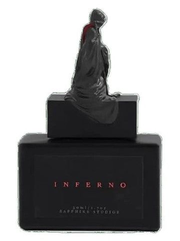 Sapphire Studios Inferno fragrance bottle
