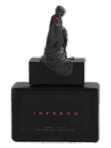 Sapphire Studios Inferno fragrance bottle