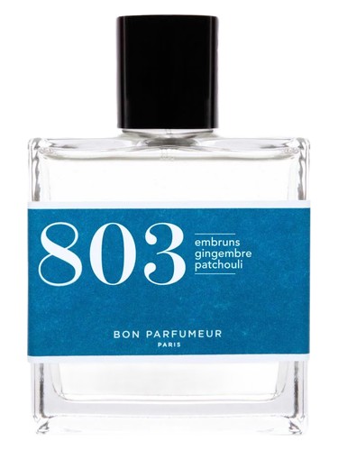 Bon Parfumeur 803 sea spray, ginger, patchouli fragrance bottle