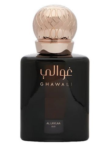Ghawali Al Laylaa Oud fragrance bottle