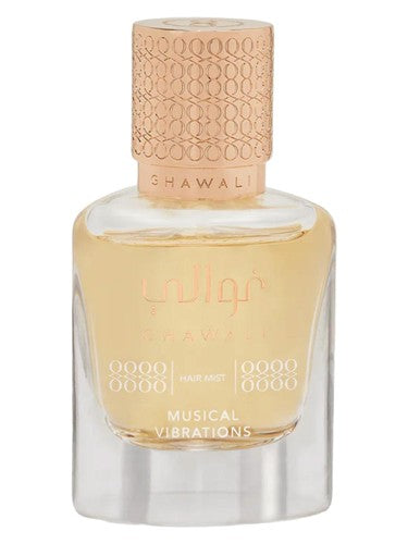 Ghawali Musical Vibrations Hair Mist fragrance bottle