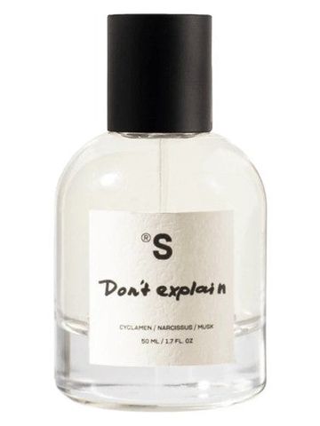 Sister's Aroma Don't Explain fragrance bottle