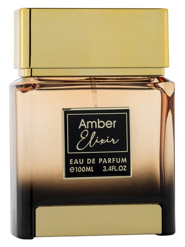 Flavia Amber Elixir fragrance bottle