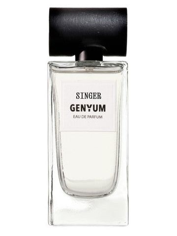 Genyum Singer fragrance bottle