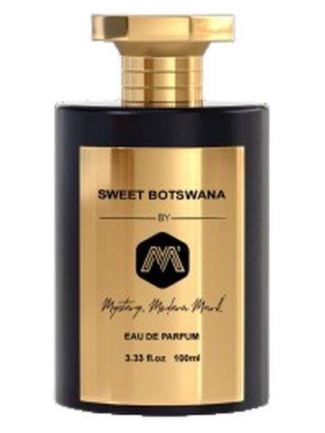 Mystery, Modern Mark Sweet Botswana fragrance bottle