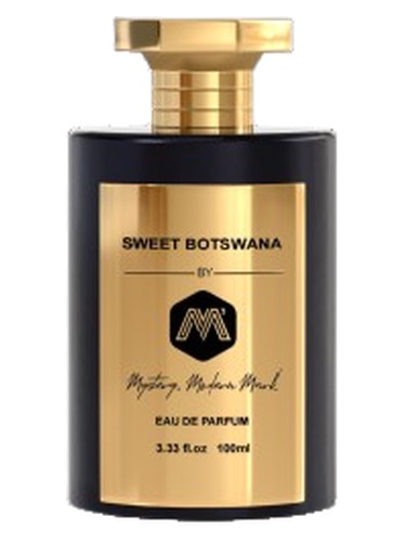 Mystery, Modern Mark Sweet Botswana fragrance bottle