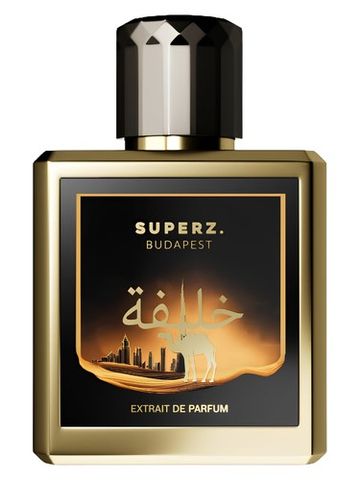 Superz. Khalifa fragrance bottle