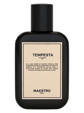 Maestro Tempesta fragrance bottle
