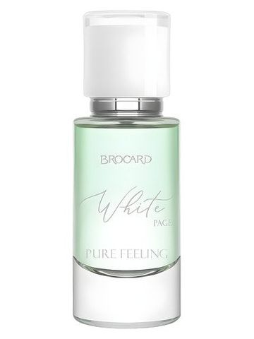Brocard White Page Pure Feeling fragrance bottle