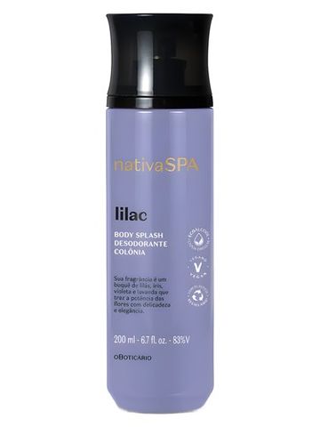 O Boticario Lilac fragrance bottle