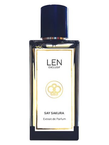 LEN Fragrances Say Sakura fragrance bottle