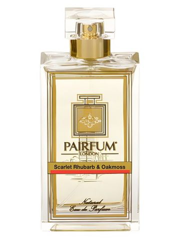 Pairfum London Scarlet Rhubarb & Oakmoss fragrance bottle