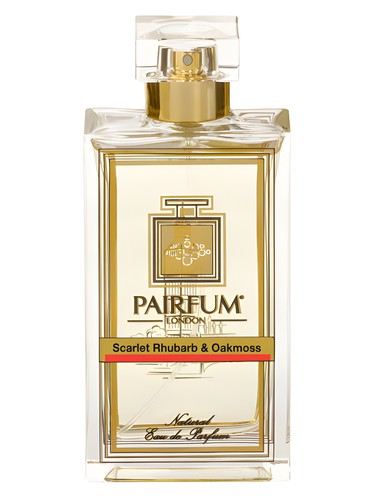 Pairfum London Scarlet Rhubarb & Oakmoss fragrance bottle