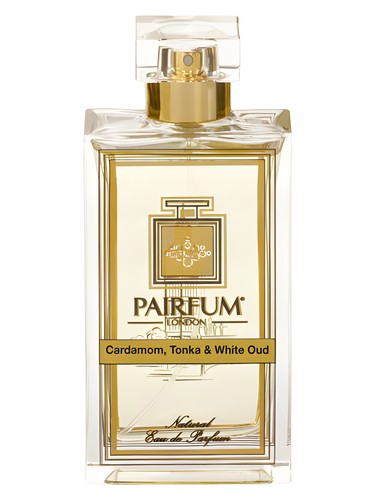 Pairfum London Cardamom, Tonka & White Oud fragrance bottle