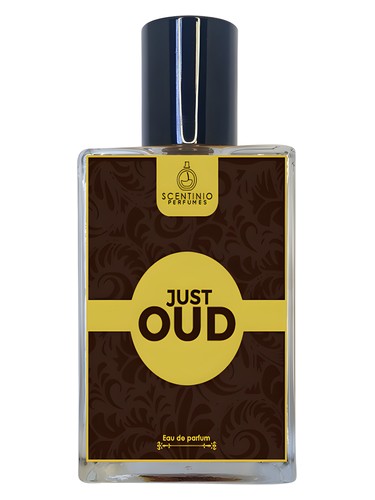 Scentinio Perfumes Just Oud fragrance bottle