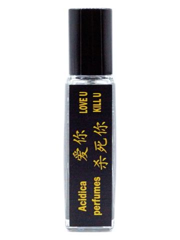 Acidica Perfumes Love U/Kill U fragrance bottle