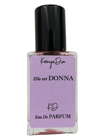 Ksenya Dim Elle est Donna fragrance bottle