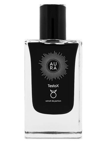 Aura Perfume TestoX fragrance bottle