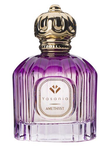 Yasania Amethyst fragrance bottle