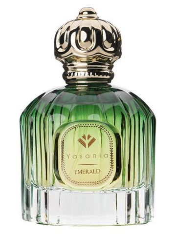 Yasania Emerald fragrance bottle