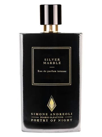 Simone Andreoli Silver Marble fragrance bottle