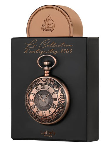 Lattafa Perfumes La Collection d'antiquités 1505 fragrance bottle
