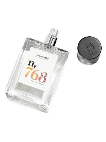 Noteworthy n,768 Golden Reign fragrance bottle