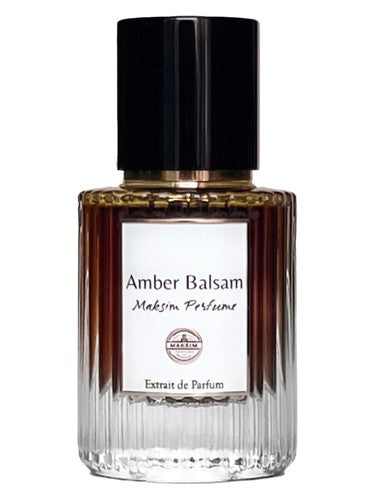 Maksim Perfume Amber Balsam fragrance bottle