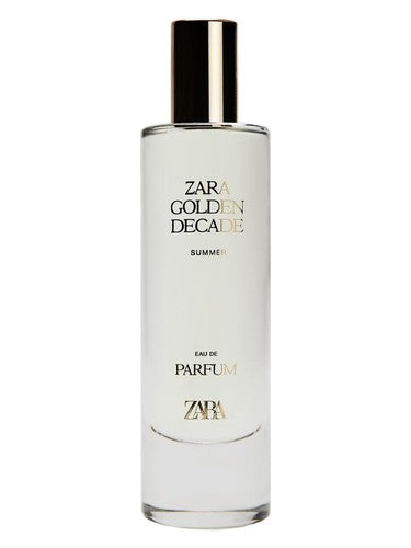 Zara Golden Decade Summer fragrance bottle