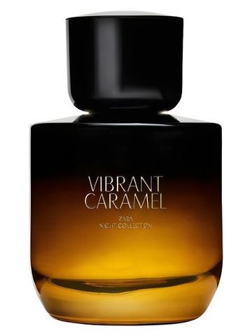 Zara Vibrant Caramel fragrance bottle
