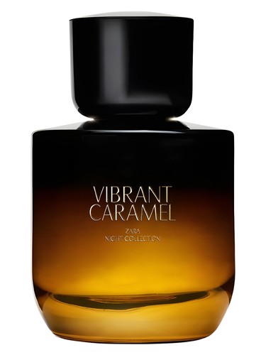 Zara Vibrant Caramel fragrance bottle