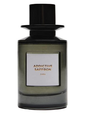 Zara Addictive Saffron fragrance bottle