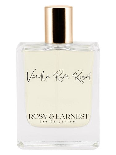 Rosy & Earnest Vanilla Rum Royal fragrance bottle