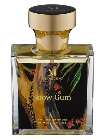 MetaScent Snow Gum fragrance bottle