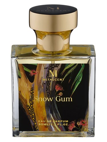 MetaScent Snow Gum fragrance bottle