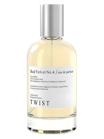 Twist Red Velvet No.4 fragrance bottle