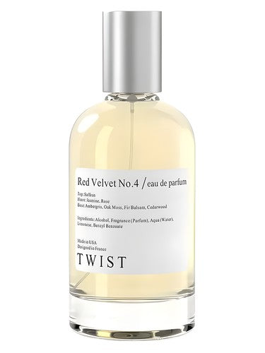 Twist Red Velvet No.4 fragrance bottle