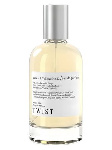Twist Vanilla & Tobacco No.12 fragrance bottle