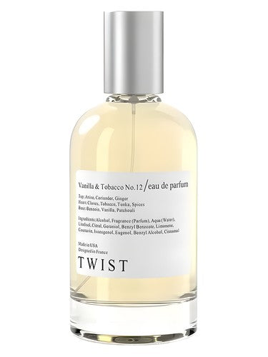 Twist Vanilla & Tobacco No.12 fragrance bottle