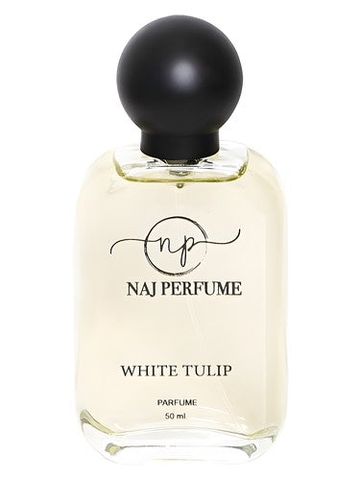Naj Perfum White Tulip fragrance bottle