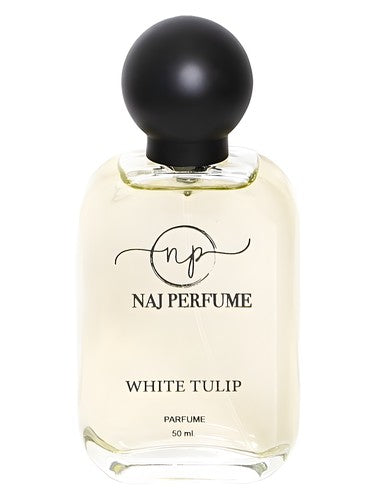 Naj Perfum White Tulip fragrance bottle
