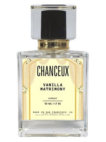 Chanceux Parfum Vanilla Matrimony fragrance bottle