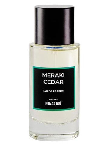 Maison Nomad Noé Meraki Cedar fragrance bottle