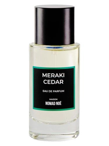 Maison Nomad Noé Meraki Cedar fragrance bottle