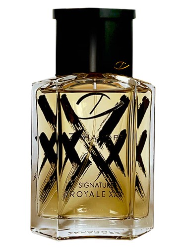 Zaharoff Signature ROYALE XXX fragrance bottle
