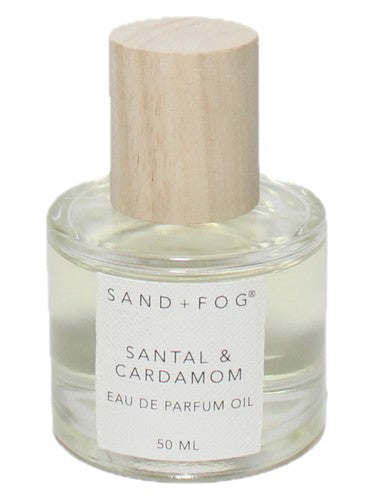 Sand + Fog Santal & Cardamom fragrance bottle