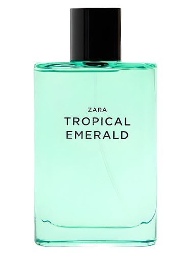 Zara Tropical Emerald fragrance bottle
