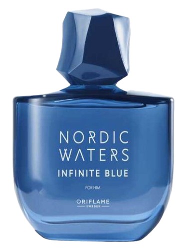 Oriflame Infinite Blue for Him fragrance bottle