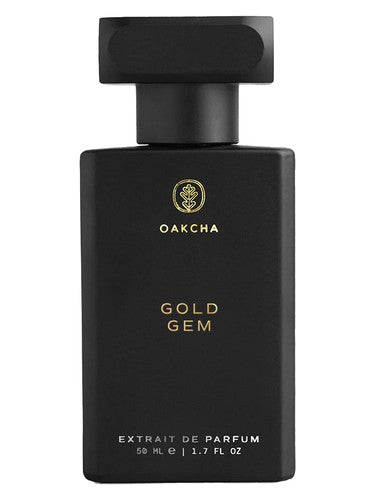 Oakcha Gold Gem fragrance bottle