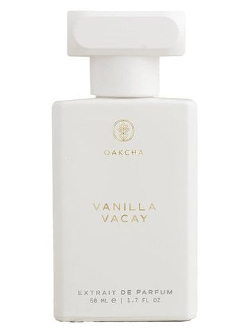 Oakcha Vanilla Vacay fragrance bottle